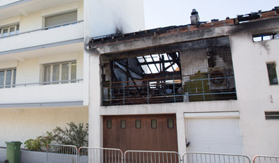 Fire damage restoration in Florida Keys - AAA American Restoration. We clean up smoke smell and soot and fire destruction. 24/7 emergency service.