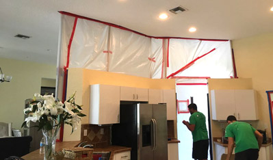 Residential restoration services from fire, water, mold damage. AAA American Restoration of the Florida Keys.